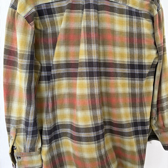 We The Free Izzy Flannel Cargo Plaid Button-Down Shirt/ Jacket/Shacket - Picture 9 of 9